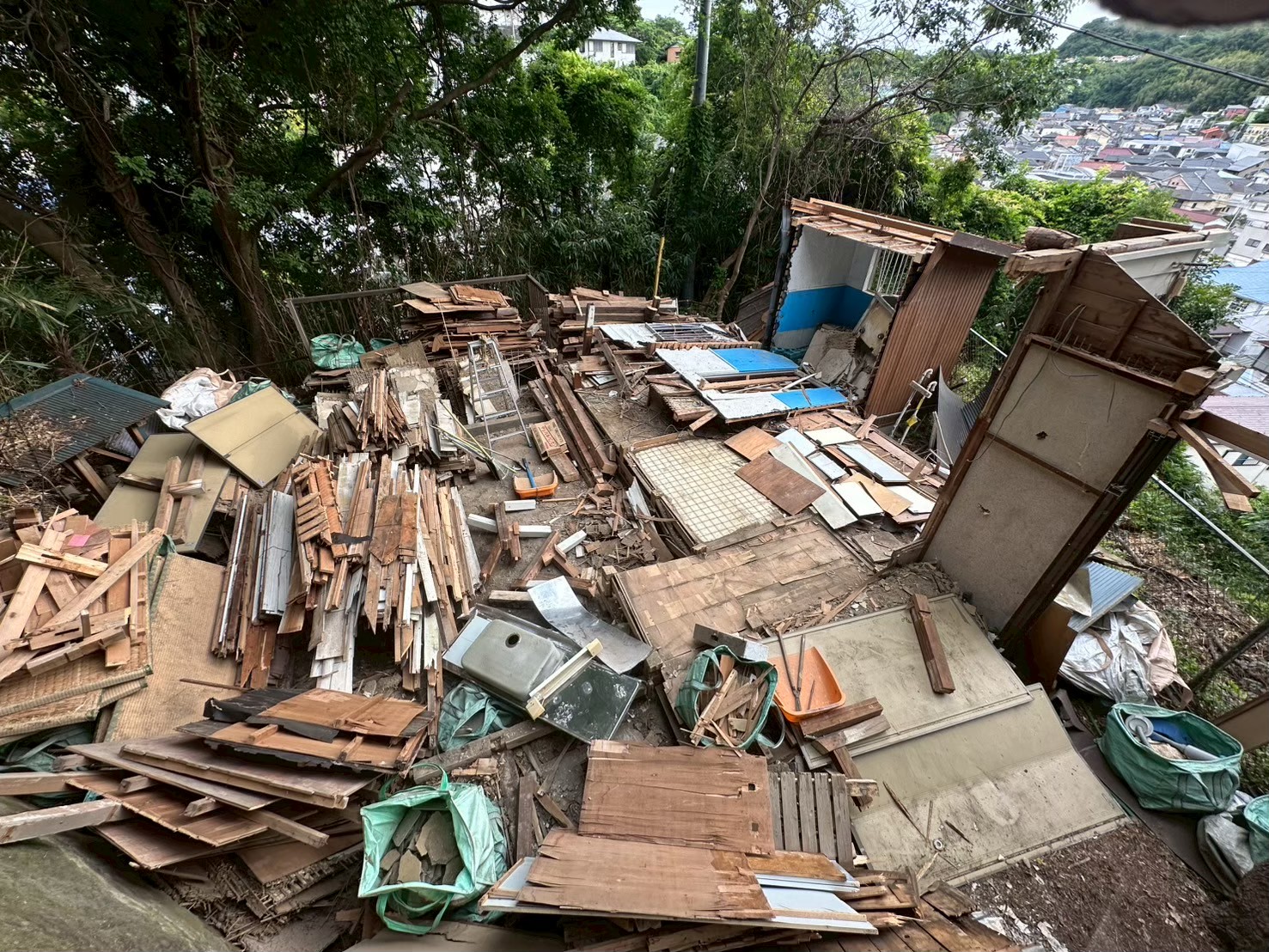 木造平屋住宅の解体実績